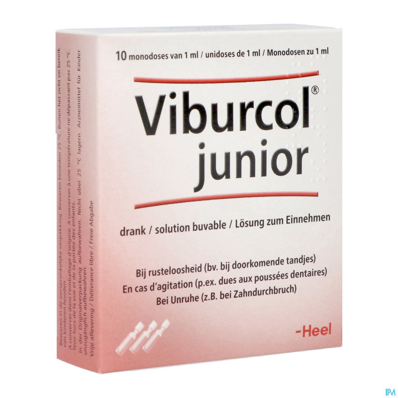 Viburcol junior fiol    10x1ml heel