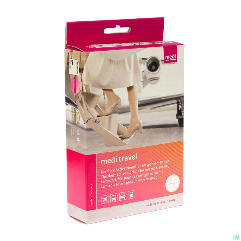 Mediven travel a/trombose noir    l