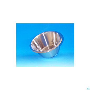 Wolf cuvette ronde bas inox 6l