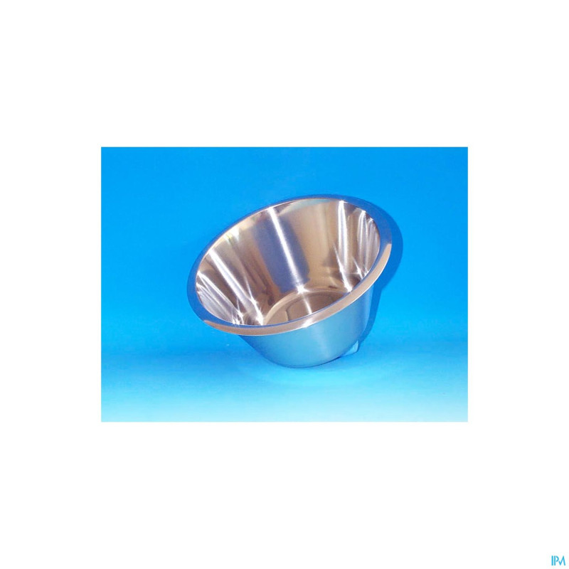 Wolf cuvette ronde bas inox 6l