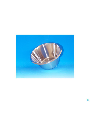 Wolf cuvette ronde bas inox 6l