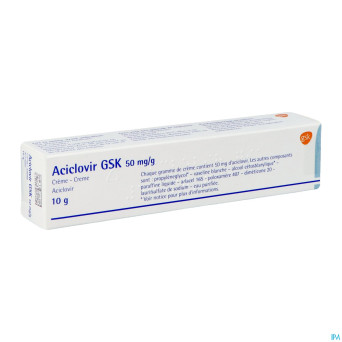 Aciclovir gsk creme    10g