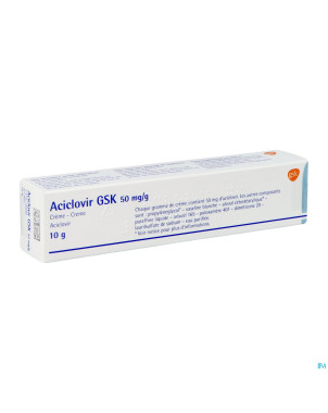 Aciclovir gsk creme    10g