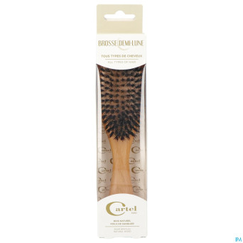 Cartel brosse ovale 9r bois blanc    b6