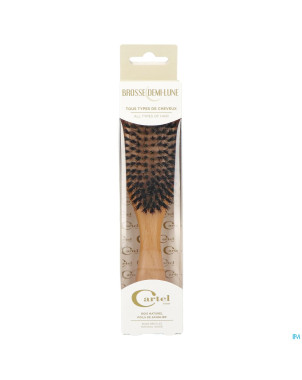 Cartel brosse ovale 9r bois blanc    b6