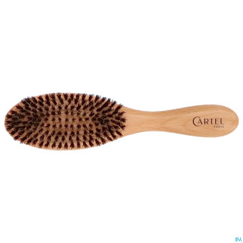 Cartel brosse ovale 9r bois blanc    b6