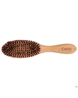 Cartel brosse ovale 9r bois blanc    b6