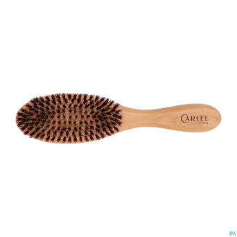 Cartel brosse ovale 9r bois blanc    b6