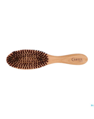 Cartel brosse ovale 9r bois blanc    b6