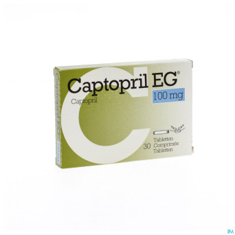 Captopril eg 100mg comp  30x100mg