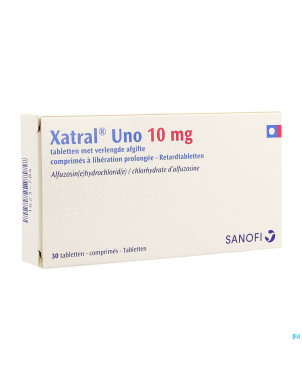 Xatral uno 10 mg comp 30 x 10 mg