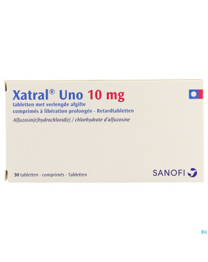 Xatral uno 10 mg comp 30 x 10 mg