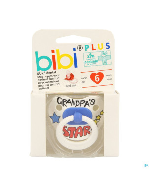 Bibi sucette grand-pa 6mois
