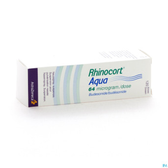 Rhinocort aqua susp dos 120 x 64 ug