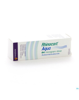 Rhinocort aqua susp dos 120 x 64 ug