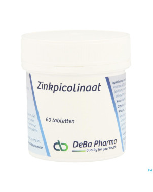 Zn picolinat    comp 60x225mg    deba