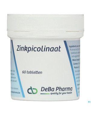 Zn picolinat    comp 60x225mg    deba