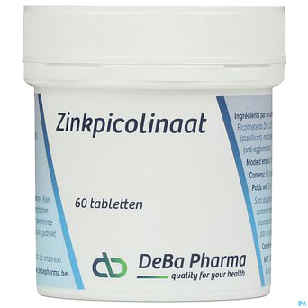Zn picolinat    comp 60x225mg    deba