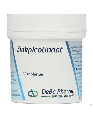Zn picolinat    comp 60x225mg    deba