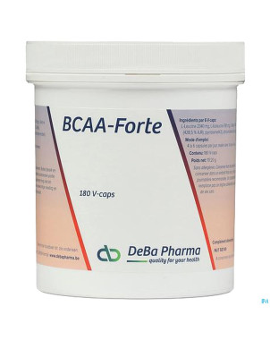Bcaa forte    caps 180    deba