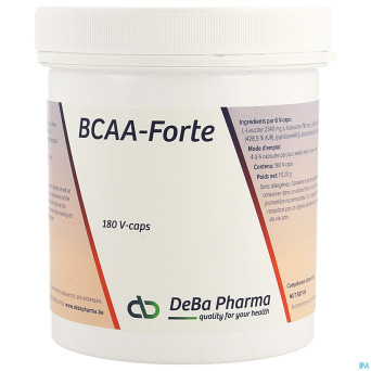 Bcaa forte    caps 180    deba