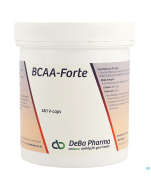 Bcaa forte    caps 180    deba