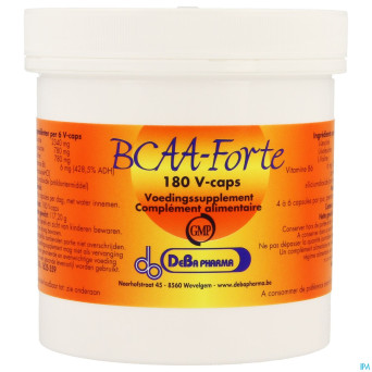 Bcaa forte    caps 180    deba