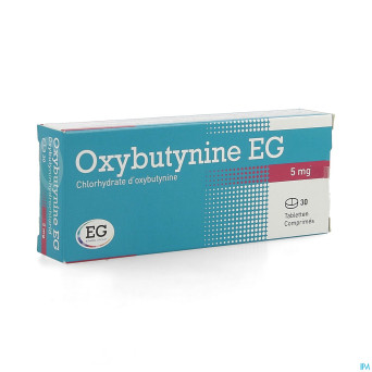 Oxybutynine eg    comp 30x5mg