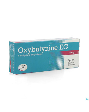 Oxybutynine eg    comp 30x5mg