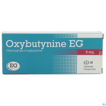 Oxybutynine eg    comp 30x5mg