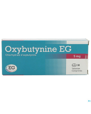 Oxybutynine eg    comp 30x5mg