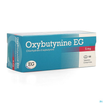 Oxybutynine eg    comp 100x5mg