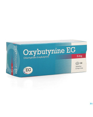 Oxybutynine eg    comp 100x5mg
