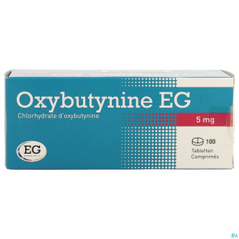 Oxybutynine eg    comp 100x5mg