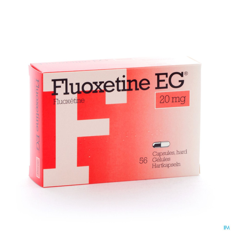 Fluoxetine eg caps 56 x 20 mg