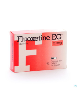 Fluoxetine eg caps 56 x 20 mg