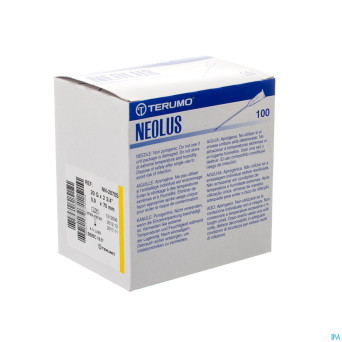 Terumo aiguille neolus 20g 2 3/4 sb jaune 100