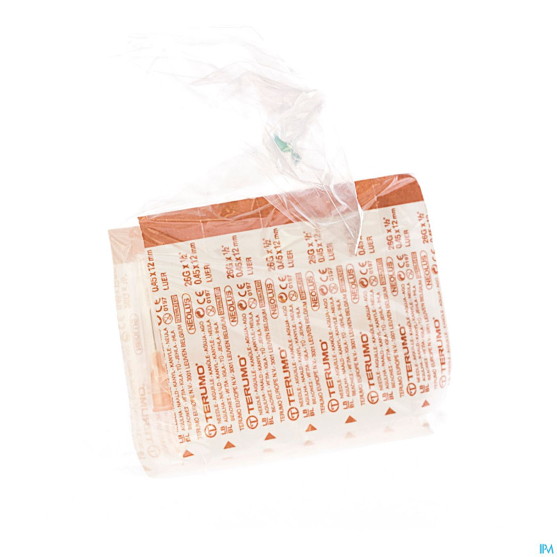 Terumo aiguille neolus 26g 1/2 rb brun    10