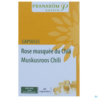 Rose musquee chili    caps 40 pranarom