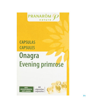 Onagre    caps  40 pranarom