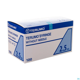 Terumo seringue luer sliptip  2ml 100