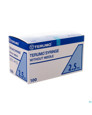 Terumo seringue luer sliptip  2ml 100
