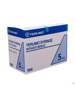 Terumo seringue luer sliptip  5ml 100