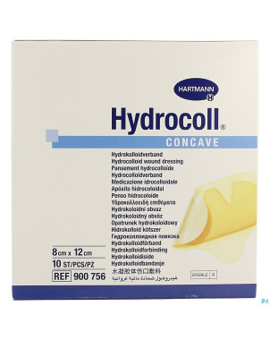 Hydrocoll concave    8x12cm 10 9007563