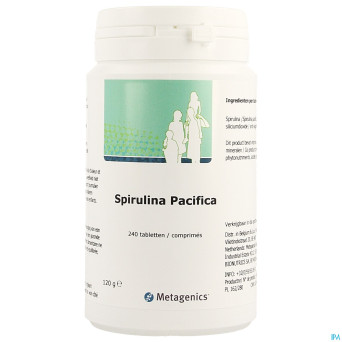 Spirulina pacifica    comp 240x500mg metagenics