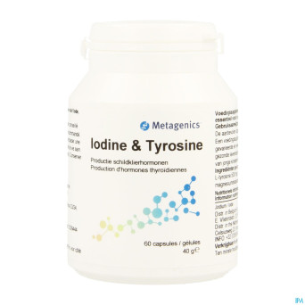 Iodine & tyrosine    caps  60 87    metagenics