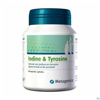Iodine & tyrosine    caps  60 87    metagenics