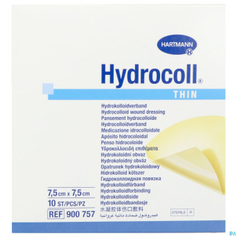 Hydrocoll thin    7,5x 7,5cm 10 9007571