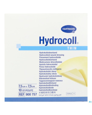 Hydrocoll thin    7,5x 7,5cm 10 9007571
