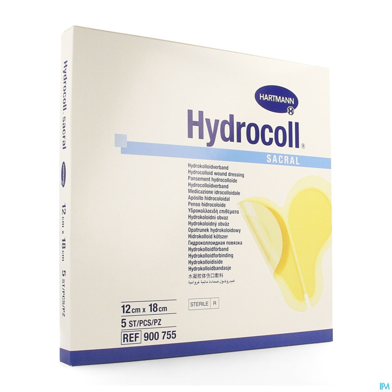 Hydrocoll sacral 12x18cm  5 5361240